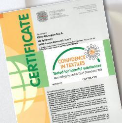 Certifications - OEKO-TEX® Standard 1001